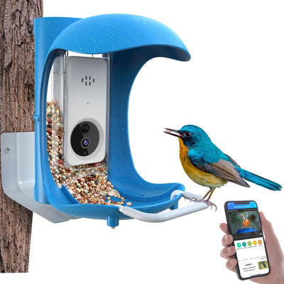 What is a smart bird feeder