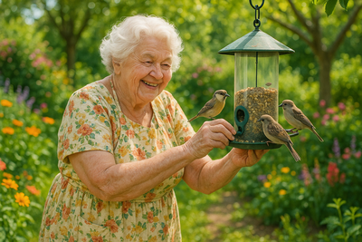 Bring Nature Closer: Why a Bird Feeder Camera is a Perfect Joy for Seniors