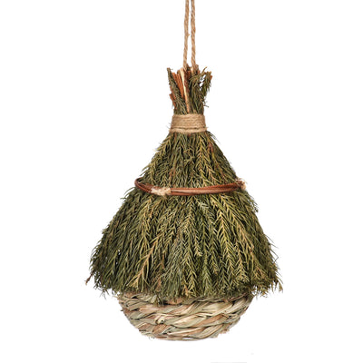 Straw Bird Nest Birdhouse